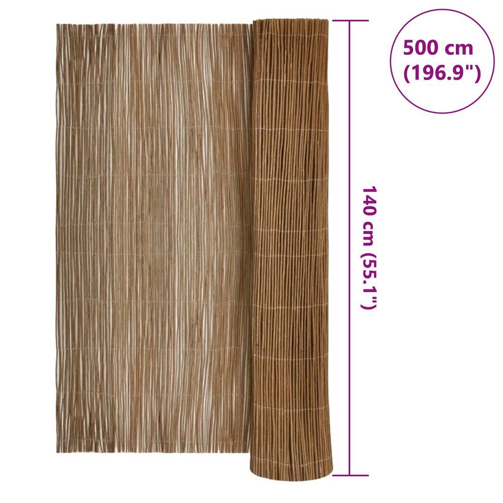 vidaXL Φράκτης Ιτιάς 140x500 εκ.