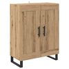vidaXL Highboard 2 pcs Artisan Oak 69,5 x 34 x 180 &epsilon;&kappa;.