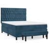 vidaXL &Kappa;&rho;&epsilon;&beta;ά&tau;&iota; Boxspring &mu;&epsilon; &Sigma;&tau;&rho;ώ&mu;&alpha; &Sigma;&kappa;&omicron;ύ&rho;&omicron; &Mu;&pi;&lambda;&epsilon; 140x190 &epsilon;&kappa;. &Beta;&epsilon;&lambda;&omicron;ύ&delta;&iota;&nu;&omicron;