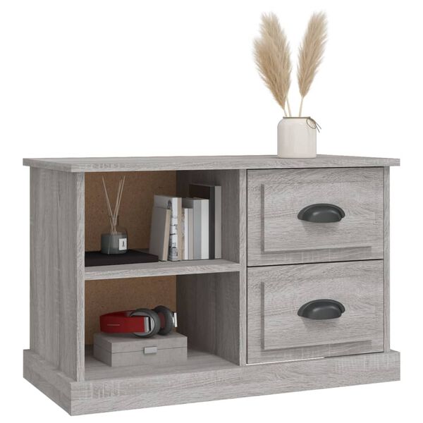 vidaXL Έπιπλο Τηλεόρασης Γκρι Sonoma 73x35,5x47,5εκ. από Επεξεργ. Ξύλο