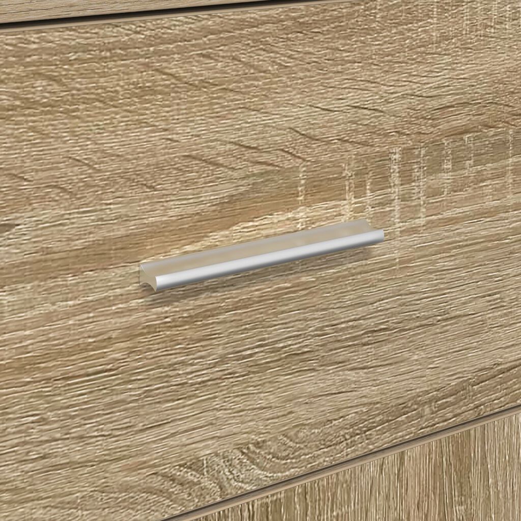 vidaXL Ντουλάπι Αποθήκευσης Sonoma Oak Sonoma Oak MDF Μεσαίο