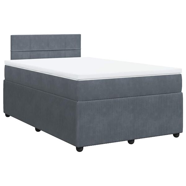 vidaXL &Kappa;&rho;&epsilon;&beta;ά&tau;&iota; Boxspring &mu;&epsilon; &Sigma;&tau;&rho;ώ&mu;&alpha; &Sigma;&kappa;&omicron;ύ&rho;&omicron; &Gamma;&kappa;&rho;&iota; 120x190 &epsilon;&kappa;. &Beta;&epsilon;&lambda;&omicron;ύ&delta;&iota;&nu;&omicron;