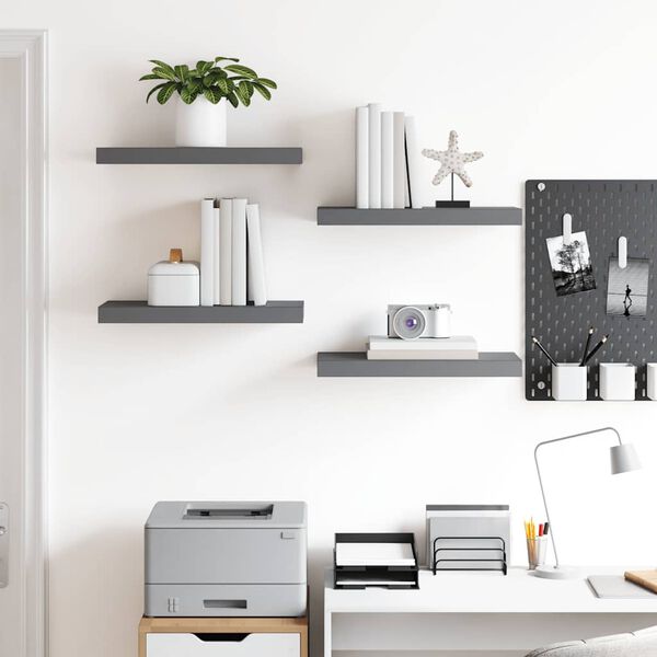 vidaXL &Rho;ά&phi;&iota;&alpha; &Tau;&omicron;ί&chi;&omicron;&upsilon; &Gamma;&upsilon;&alpha;&lambda;&iota;&sigma;&tau;&epsilon;&rho;ά &Gamma;&kappa;&rho;&iota; 4 &Tau;&epsilon;&mu;ά&chi;&iota;&alpha; 50x23x3,8 &epsilon;&kappa;. MDF