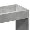 vidaXL Ντουλάπι Γκρι Σκυρ. 63x33x180 εκ. από Επεξεργασμένο Ξύλο
