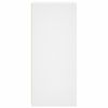 vidaXL Συρταριέρα Λευκή 30x42,5x93 εκ. από Επεξεργασμένο Ξύλο