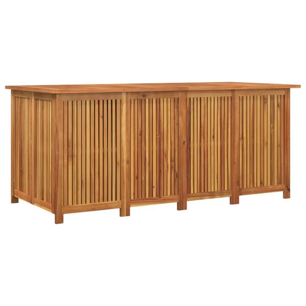 vidaXL Μπαούλο Αποθήκευσης Κήπου 175x80x75 εκ. από Μασίφ Ξύλο Ακακίας