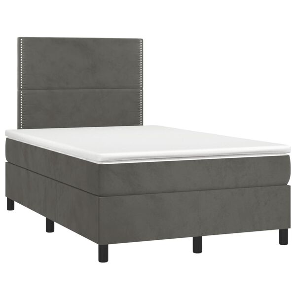 vidaXL &Kappa;&rho;&epsilon;&beta;ά&tau;&iota; Boxspring &mu;&epsilon; &Sigma;&tau;&rho;ώ&mu;&alpha; &Sigma;&kappa;&omicron;ύ&rho;&omicron; &Gamma;&kappa;&rho;&iota; 120x190 &epsilon;&kappa;. &Beta;&epsilon;&lambda;&omicron;ύ&delta;&iota;&nu;&omicron;