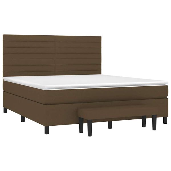vidaXL &Kappa;&rho;&epsilon;&beta;ά&tau;&iota; Boxspring &mu;&epsilon; &Sigma;&tau;&rho;ώ&mu;&alpha; &Sigma;&kappa;&omicron;ύ&rho;&omicron; &Kappa;&alpha;&phi;έ 180x200 &epsilon;&kappa; &Upsilon;&phi;&alpha;&sigma;&mu;ά&tau;&iota;&nu;&omicron;