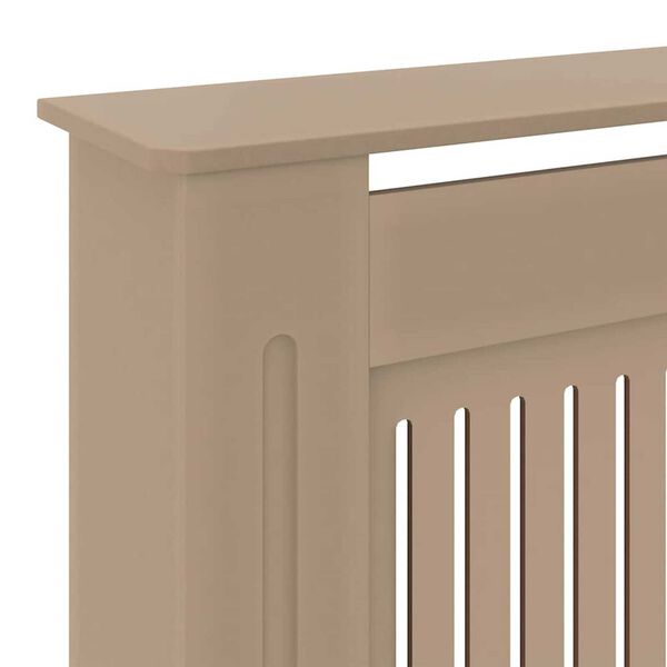 vidaXL Καπάκι Καλοριφέρ 2 pcs Καφέ (142-205) x 20.5 x 81.5 εκ.