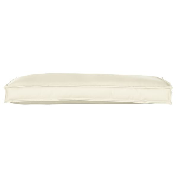 vidaXL Σετ Μαξιλαριών Πάγου 2 pcs Κρεμ 100 x 40 x 8 εκ Ύφασμα Oxford