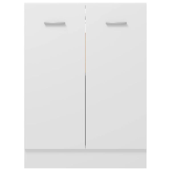 vidaXL Ντουλάπι Δαπέδου Lyon Λευκό 60x46x81,5 εκ. Επεξ. Ξύλο