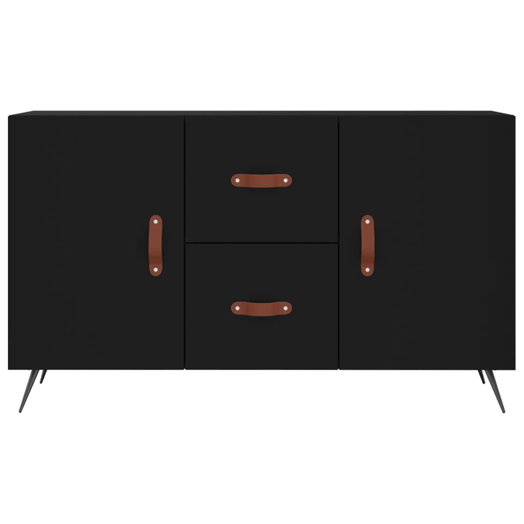 vidaXL Ντουλάπι Μαύρο 100x36x60 εκ. από Επεξεργασμένο Ξύλο