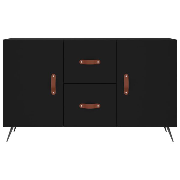 vidaXL Ντουλάπι Μαύρο 100x36x60 εκ. από Επεξεργασμένο Ξύλο