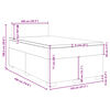 vidaXL Κρεβάτι Boxspring με Στρώμα Ροζ 120x190 εκ. Βελούδινο