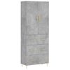 vidaXL &Nu;&tau;&omicron;&upsilon;&lambda;ά&pi;&iota; &Gamma;&kappa;&rho;&iota; &Sigma;&kappa;&upsilon;&rho;&omicron;&delta;έ&mu;&alpha;&tau;&omicron;&sigmaf; 69,5x34x180 &epsilon;&kappa;. &Epsilon;&pi;&epsilon;&xi;&epsilon;&rho;&gamma;&alpha;&sigma;&mu;έ&nu;&omicron; &Xi;ύ&lambda;&omicron;