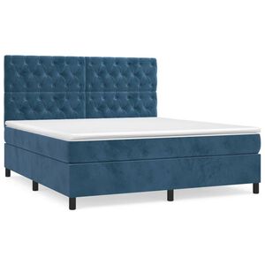 vidaXL &Kappa;&rho;&epsilon;&beta;ά&tau;&iota; Boxspring &mu;&epsilon; &Sigma;&tau;&rho;ώ&mu;&alpha; &Sigma;&kappa;&omicron;ύ&rho;&omicron; &Mu;&pi;&lambda;&epsilon; 160x200 &epsilon;&kappa;. &Beta;&epsilon;&lambda;&omicron;ύ&delta;&iota;&nu;&omicron;