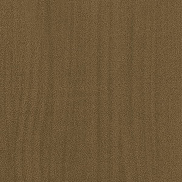 vidaXL Ζαρντινιέρες 2 τεμ. Καφέ Μελί 50x50x70 εκ. Μασίφ Ξύλο Πεύκου
