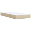 vidaXL &Kappa;&rho;&epsilon;&beta;ά&tau;&iota; Boxspring &mu;&epsilon; &Sigma;&tau;&rho;ώ&mu;&alpha; &Kappa;&rho;&epsilon;&mu; 90x190 &epsilon;&kappa;.&Upsilon;&phi;&alpha;&sigma;&mu;ά&tau;&iota;&nu;&omicron;