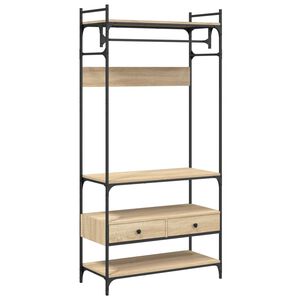 vidaXL &Nu;&tau;&omicron;&upsilon;&lambda;ά&pi;&alpha; &mu;&epsilon; &Sigma;&upsilon;&rho;&tau;ά&rho;&iota;&alpha; Sonoma &Delta;&rho;&upsilon;&sigmaf; 89x39x184,5 &epsilon;&kappa;. &Epsilon;&pi;&epsilon;&xi;. &Xi;ύ&lambda;&omicron;