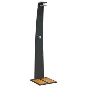 vidaXL &Nu;&tau;&omicron;&upsilon;&sigmaf; &Epsilon;&xi;. &Chi;ώ&rho;&omicron;&upsilon; &Mu;&alpha;ύ&rho;&omicron; 55x60x224&epsilon;&kappa;. &Sigma;&upsilon;&nu;&theta;&epsilon;&tau;&iota;&kappa;ό &Rho;&alpha;&tau;ά&nu;/&Xi;ύ&lambda;&omicron; &Alpha;&kappa;&alpha;&kappa;ί&alpha;&sigmaf;
