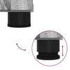 vidaXL Σετ Επίπλων Μπάνιου με πόρτα 4 pcs Γκρι sonoma 61 x 35 x 64 εκ.
