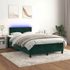 vidaXL &Kappa;&rho;&epsilon;&beta;ά&tau;&iota; Boxspring &mu;&epsilon; &Sigma;&tau;&rho;ώ&mu;&alpha; & LED &Sigma;&kappa;. &Pi;&rho;ά&sigma;&iota;&nu;&omicron; 120x190&epsilon;&kappa; &Beta;&epsilon;&lambda;&omicron;ύ&delta;&omicron;