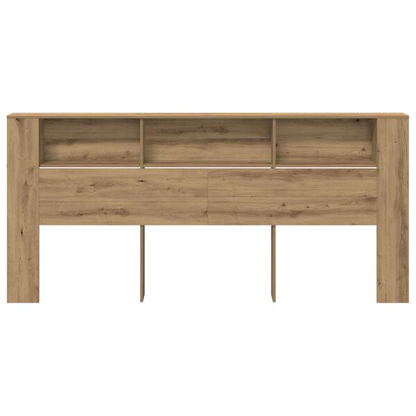 vidaXL Κεφαλάρι Ντουλάπι Τεχνολογίας Δρυς 220x18,5x104,5 εκ.