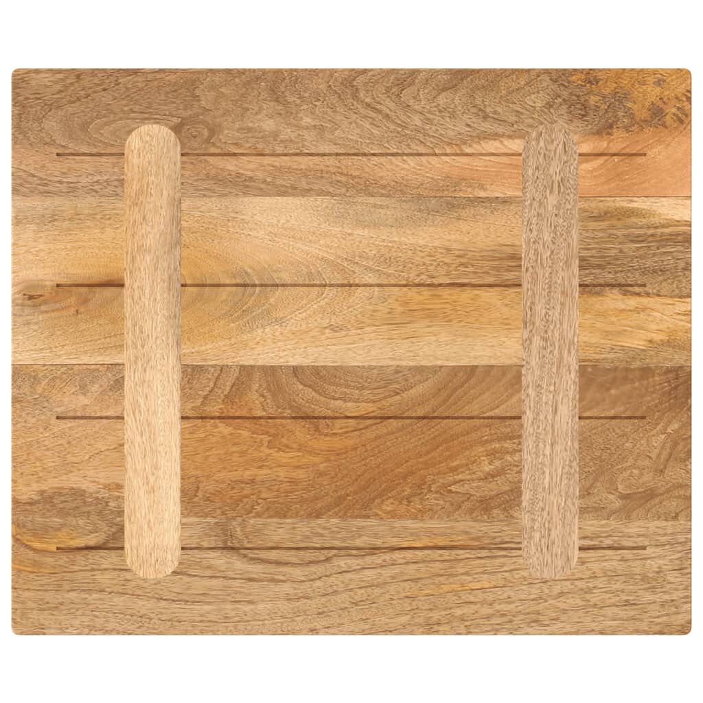 vidaXL Επιφάνεια Τραπεζιού Ορθογώνια 60x50x3,8 εκ. Μασίφ Ξύλο Μάνγκο