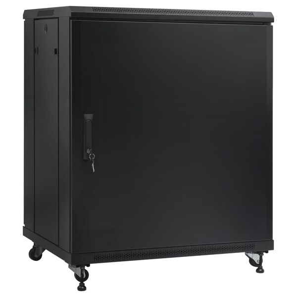 vidaXL Καμπίνα Δικτύου με Περιστ. Πόδια 18U 19" IP20 800x600x1000 χιλ.