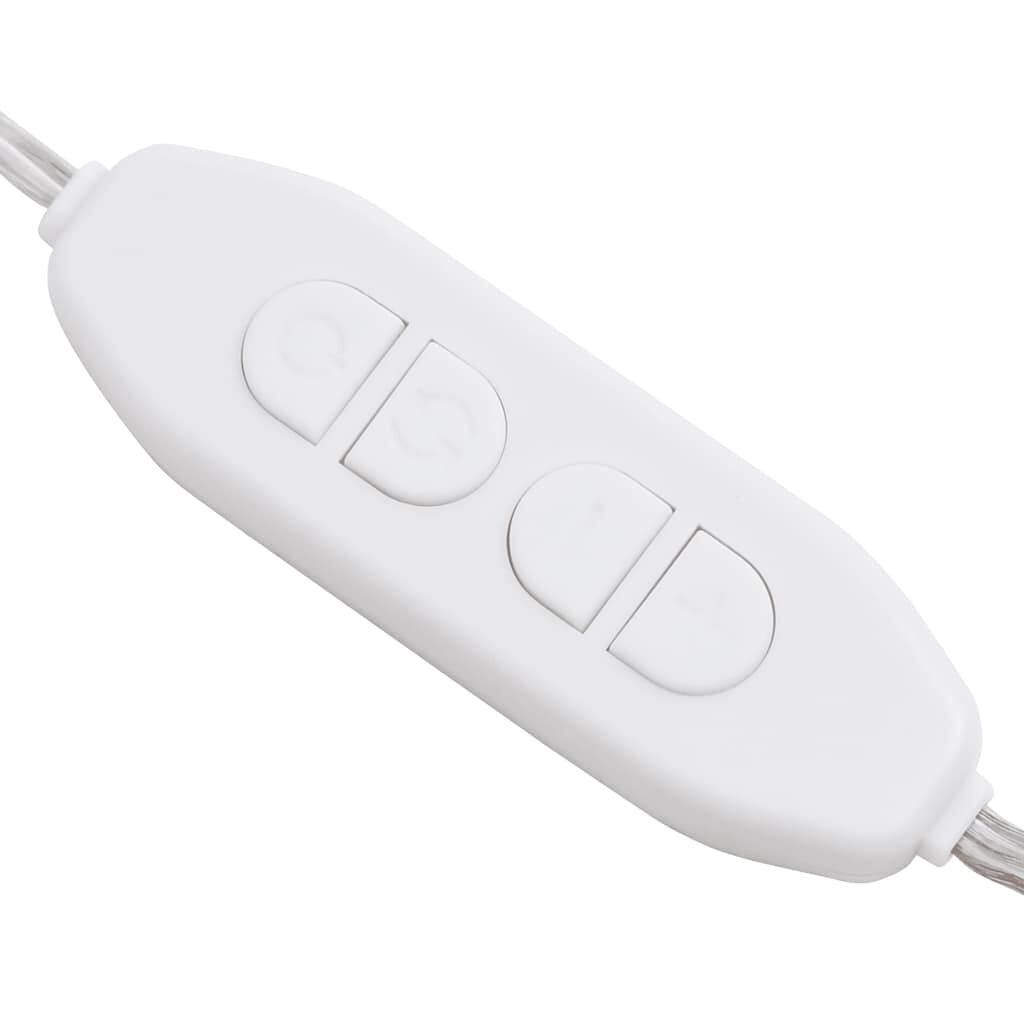 vidaXL Καθρέφτης με Φώτα LED 40x20 εκ. Γυαλί Οβάλ