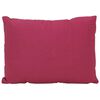 vidaXL Σετ Διακοσμητικών Μαξιλαριών 7 Τεμαχίων Ροζ Υφασμάτινα
