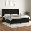 vidaXL &Kappa;&rho;&epsilon;&beta;ά&tau;&iota; Boxspring &mu;&epsilon; &Sigma;&tau;&rho;ώ&mu;&alpha; &Mu;&alpha;ύ&rho;&omicron; 200x200 &epsilon;&kappa;. &Beta;&epsilon;&lambda;&omicron;ύ&delta;&iota;&nu;&omicron;