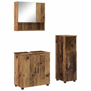 vidaXL &Sigma;&epsilon;&tau; &Epsilon;&pi;ί&pi;&lambda;&omega;&nu; &Mu;&pi;ά&nu;&iota;&omicron;&upsilon; 3 &tau;&mu;&chi;. &Pi;&alpha;&lambda;&iota;ό &Xi;ύ&lambda;&omicron; 61 x 35 x 64 &epsilon;&kappa;.