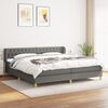 vidaXL &Kappa;&rho;&epsilon;&beta;ά&tau;&iota; Boxspring &mu;&epsilon; &Sigma;&tau;&rho;ώ&mu;&alpha; &Sigma;&kappa;&omicron;ύ&rho;&omicron; &Gamma;&kappa;&rho;&iota; 200x200 &epsilon;&kappa;. &Upsilon;&phi;&alpha;&sigma;&mu;ά&tau;&iota;&nu;&omicron;