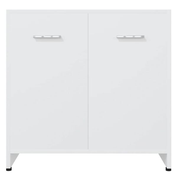 vidaXL Ντουλάπι Νιπτήρα Λευκό 60 x 33 x 61 εκ. από Επεξ. Ξύλο