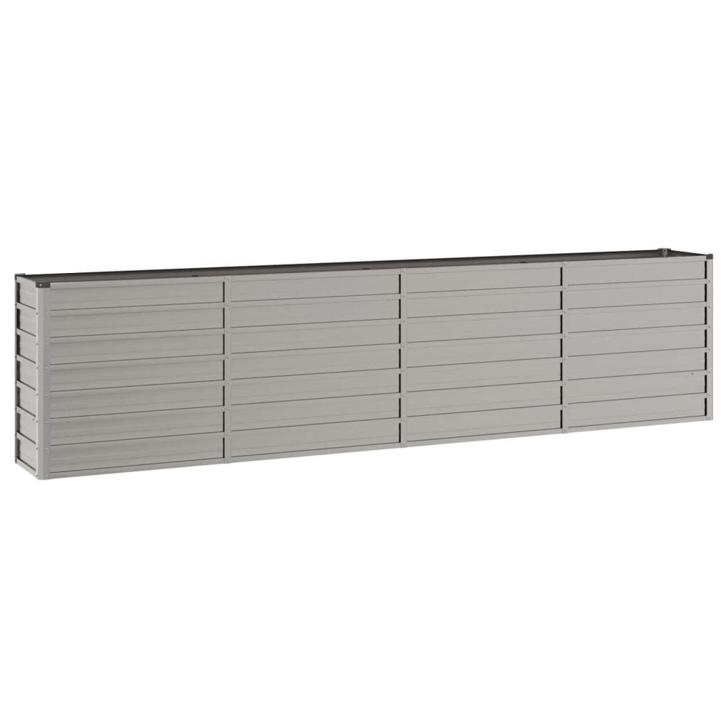 vidaXL Ζαρντινιέρα Σκουριασμένο 320x40x77 εκ. Ατσάλι Σκληρυθέν Αέρα