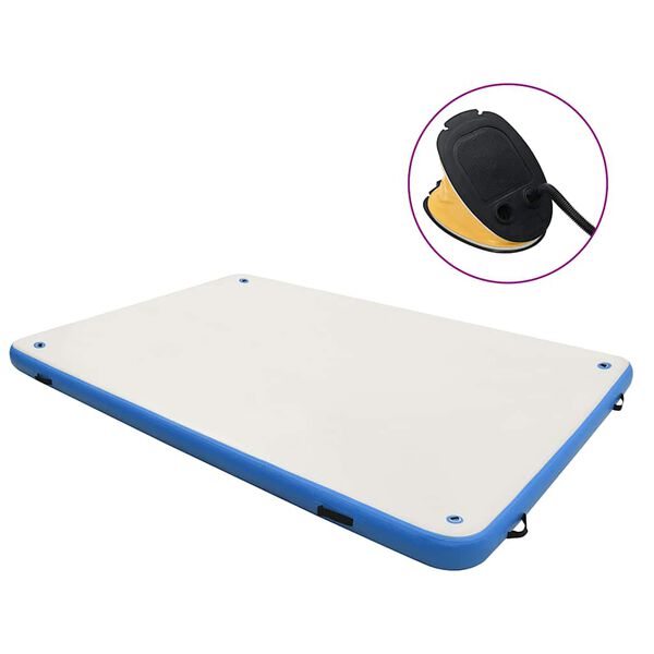 vidaXL &Pi;&lambda;&alpha;&tau;&phi;ό&rho;&mu;&alpha; &Phi;&omicron;&upsilon;&sigma;&kappa;&omega;&tau;ή &Pi;&lambda;&omega;&tau;ή &Mu;&pi;&lambda;&epsilon; / &Lambda;&epsilon;&upsilon;&kappa;ή 200 x 150 x 15 &epsilon;&kappa;.