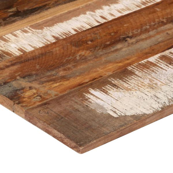 vidaXL Επιφάνεια Τραπεζιού Ορθ. 60x80 εκ 15-16 χιλ Μασίφ Ανακ. Ξύλο