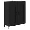vidaXL Highboard &Mu;&alpha;ύ&rho;&eta; &delta;&rho;&upsilon;&sigmaf; 69,5 x 34 x 180 &epsilon;&kappa;. &Epsilon;&pi;&epsilon;&xi;&epsilon;&rho;&gamma;&alpha;&sigma;&mu;έ&nu;&omicron; &xi;ύ&lambda;&omicron;