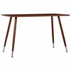 vidaXL &Tau;&rho;&alpha;&pi;&epsilon;&zeta;&alpha;&rho;ί&alpha; &Kappa;&alpha;&phi;έ 120 x 60 x 74 &epsilon;&kappa;. &alpha;&pi;ό MDF