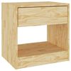vidaXL Κομοδίνα 2 τεμ. 40 x 31 x 40 εκ. από Μασίφ Ξύλο Πεύκου