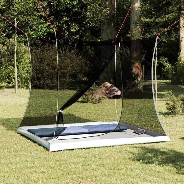 vidaXL Εσωτερική σκηνή Μαύρο 206 x 188 x 175 εκ. Πλέγμα