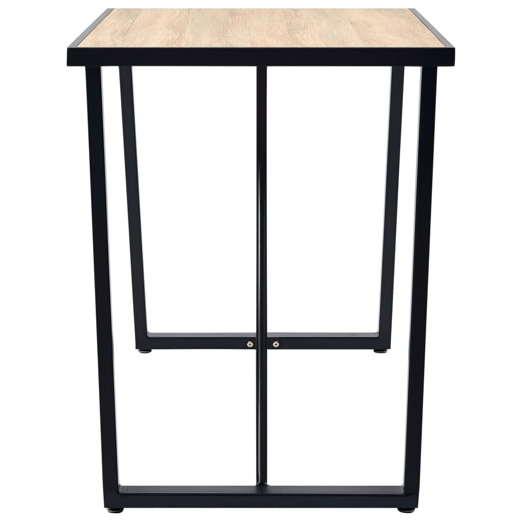 vidaXL Τραπεζαρία Χρώμα Δρυός 120 x 60 x 75 εκ. από MDF