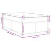 vidaXL &Kappa;&rho;&epsilon;&beta;ά&tau;&iota; Boxspring &mu;&epsilon; &Sigma;&tau;&rho;ώ&mu;&alpha; &Alpha;&nu;&omicron;&iota;&chi;&tau;ό &Gamma;&kappa;&rho;&iota; 140x200 &epsilon;&kappa;. &Upsilon;&phi;&alpha;&sigma;&mu;ά&tau;&iota;&nu;&omicron;