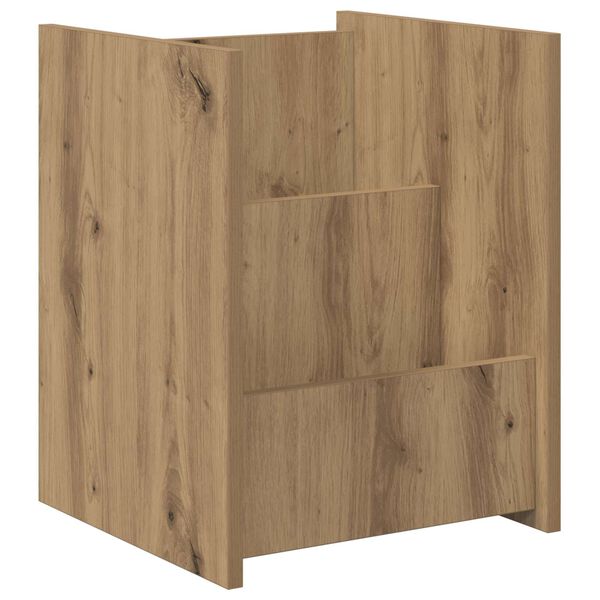 vidaXL &Rho;ά&phi;&iota; &Pi;&epsilon;&rho;&iota;&omicron;&delta;&iota;&kappa;ώ&nu; Artisan Oak 35 x 35 x 45 &epsilon;&kappa; &Epsilon;&pi;&epsilon;&xi;&epsilon;&rho;&gamma;&alpha;&sigma;&mu;έ&nu;&omicron; &xi;ύ&lambda;&omicron;