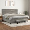 vidaXL &Kappa;&rho;&epsilon;&beta;ά&tau;&iota; Boxspring &mu;&epsilon; &Sigma;&tau;&rho;ώ&mu;&alpha; &Alpha;&nu;&omicron;&iota;&chi;&tau;ό &Gamma;&kappa;&rho;&iota; 200x200 &epsilon;&kappa;. &Beta;&epsilon;&lambda;&omicron;ύ&delta;&iota;&nu;&omicron;