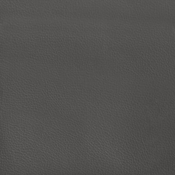 vidaXL Στρώμα με Pocket Springs Γκρι 140x190x20 εκ. Συνθετικό Δέρμα
