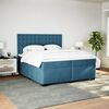 vidaXL &Kappa;&rho;&epsilon;&beta;ά&tau;&iota; Boxspring &mu;&epsilon; &Sigma;&tau;&rho;ώ&mu;&alpha; &Mu;&pi;&lambda;&epsilon; 200x200 &epsilon;&kappa;. &Beta;&epsilon;&lambda;&omicron;ύ&delta;&iota;&nu;&omicron;