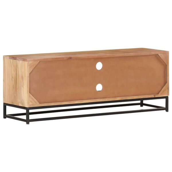 vidaXL Έπιπλο Τηλεόρασης 110 x 30 x 40 εκ. από Μασίφ Ξύλο Ακακίας