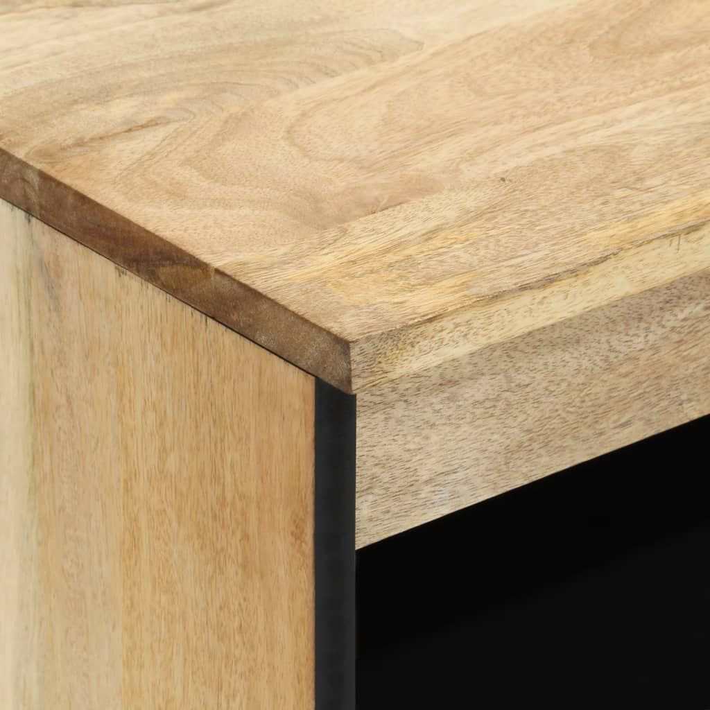 vidaXL Βοηθητικό Ντουλάπι 60 x 33 x 75 εκ. από Μασίφ Ξύλο Μάνγκο